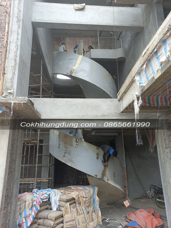 cầu thang xoắn ốc đẹp 21