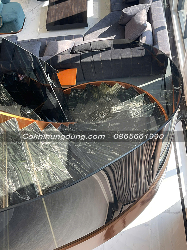 mẫu cầu thang xoắn ốc đẹp MS62