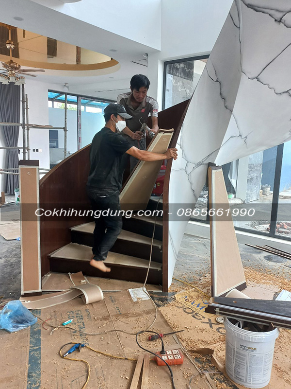 cầu thang xoắn ốc đẹp 35