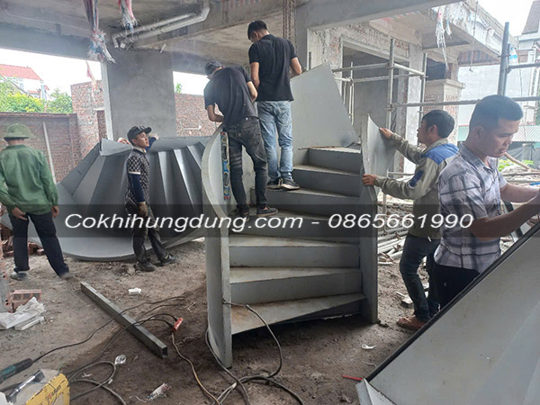 cầu thang xoắn ốc đẹp 9