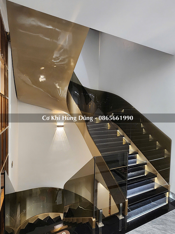 mẫu cầu thang xoắn ốc đẹp 46