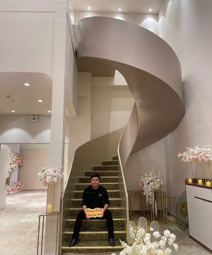 mẫu cầu thang xoắn ốc 05 đẹp tinh tế, trang nhã