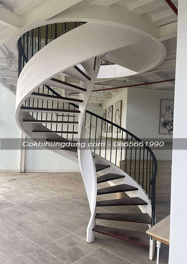 cầu thang xoắn cho nhà nhỏ ms19 cầu thang xoắn cho nhà nhỏ ms19