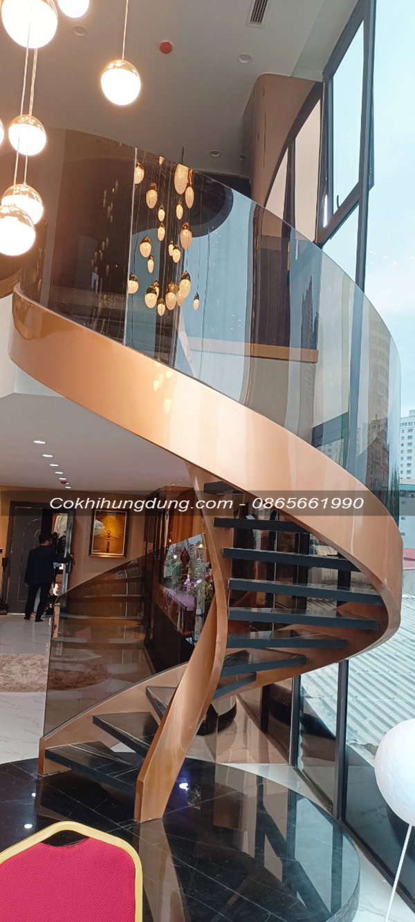 cầu thang xoắn cho nhà nhỏ ms5 cầu thang xoắn cho nhà nhỏ ms5