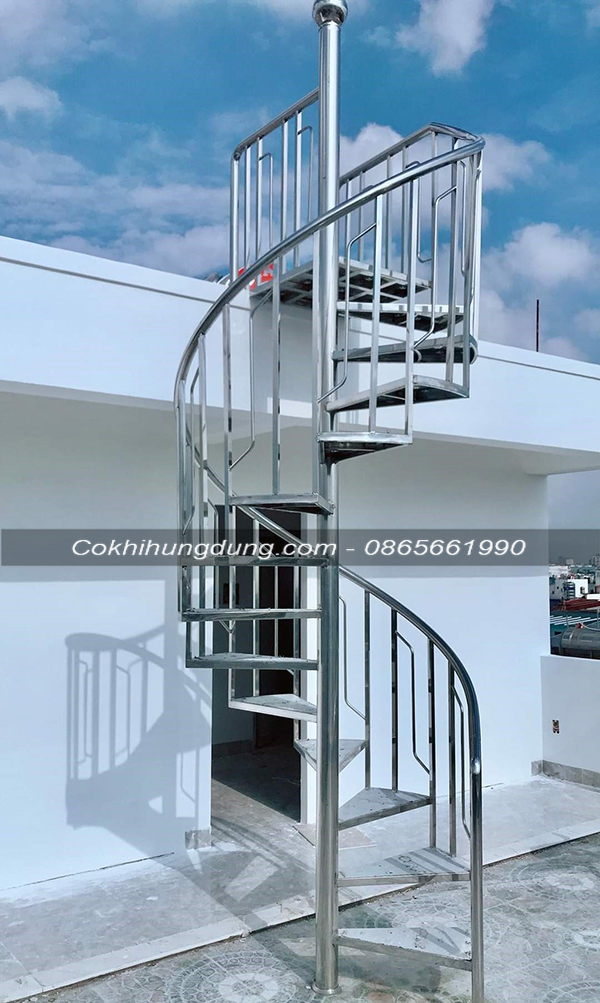 cầu thang xoắn ốc MS92 cầu thang xoắn ốc MS92