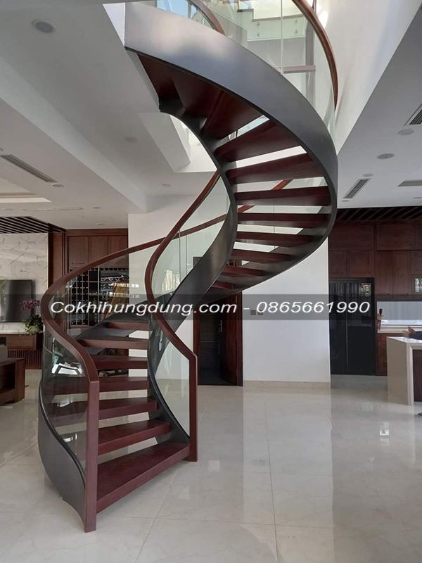 cầu thang xoắn ốc MS56