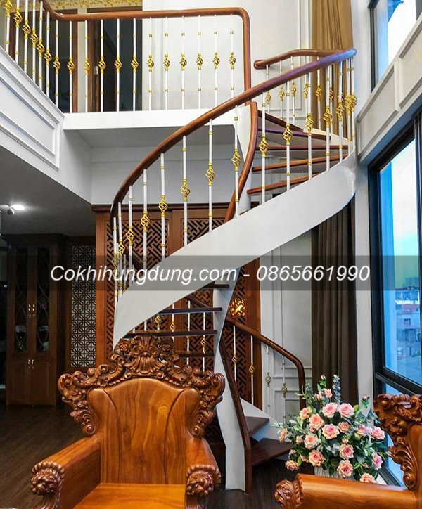 cầu thang xoắn cho nhà nhỏ ms3 cầu thang xoắn cho nhà nhỏ ms3
