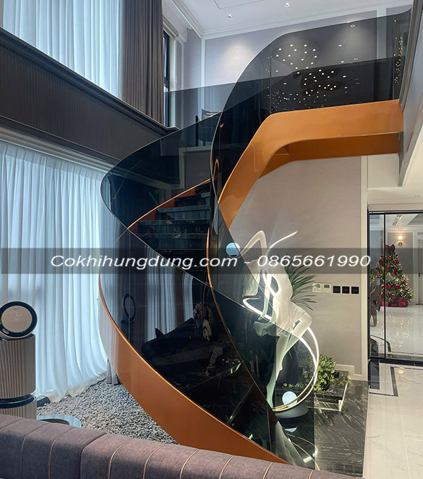 cầu thang xoắn ốc đẹp MS22
