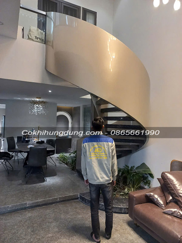 cầu thang xoắn cho nhà nhỏ ms9 cầu thang xoắn cho nhà nhỏ ms9
