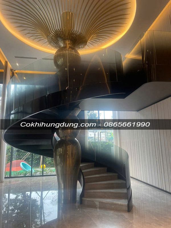 cầu thang xoắn ốc MS78