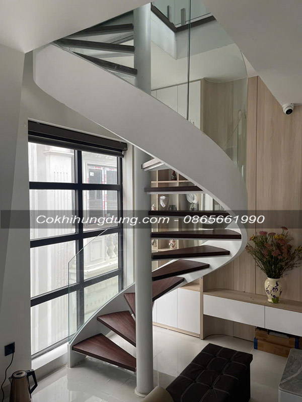 cầu thang xoắn ốc MS97