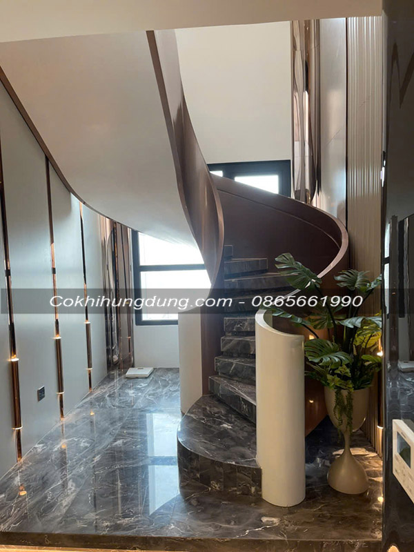 cầu thang xoắn ốc đẹp MS32