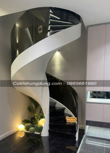 Cầu thang xoắn ốc giá rẻ tận gốc MS35