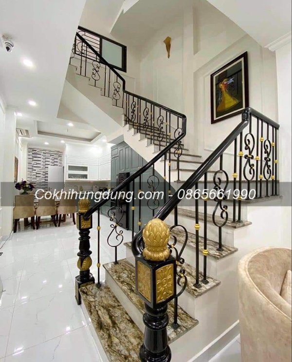 cầu thang sắt đẹp 50