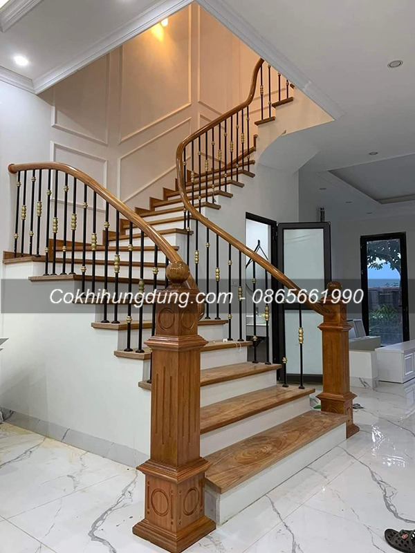 cầu thang sắt đẹp 55