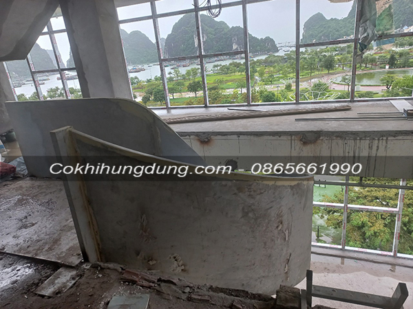 cầu thang xoắn ốc đẹp quảng ninh 17