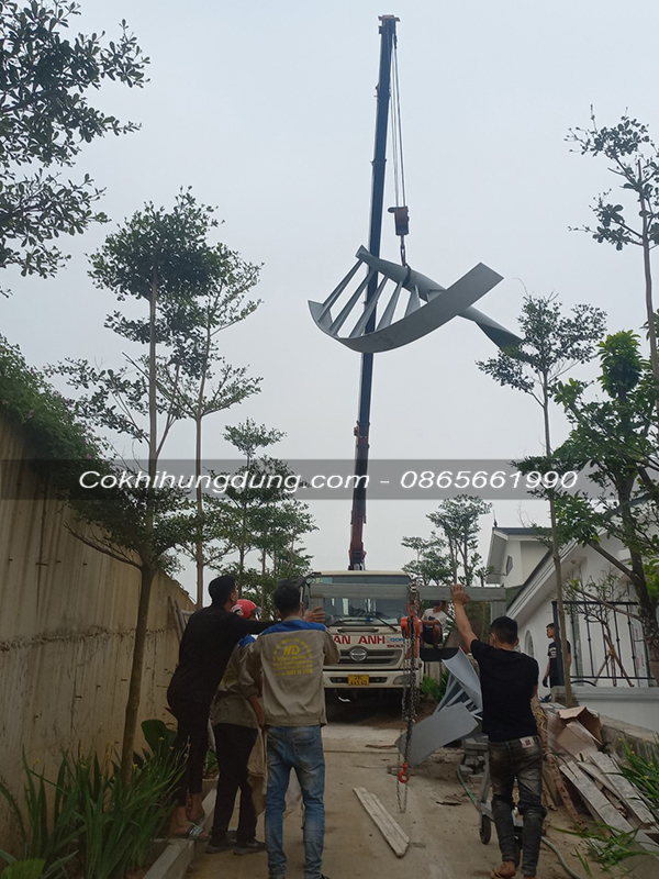 xưởng cầu thang sắt 67