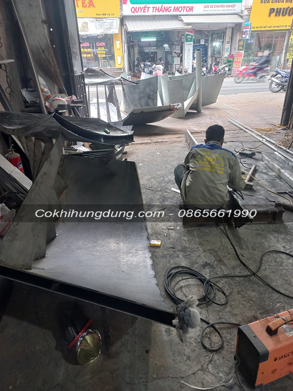 cầu thang xoắn ốc đẹp quảng ninh 5
