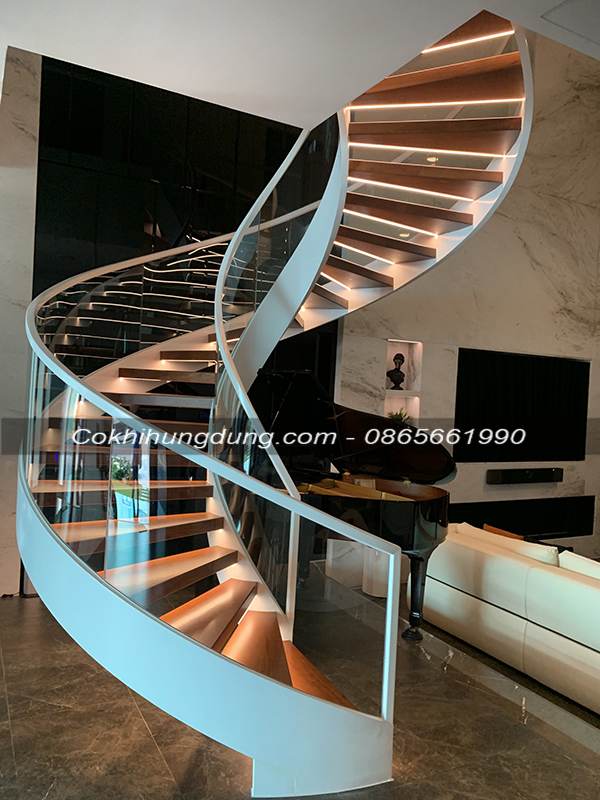 cầu thang xoắn ốc đẹp quảng ninh 28