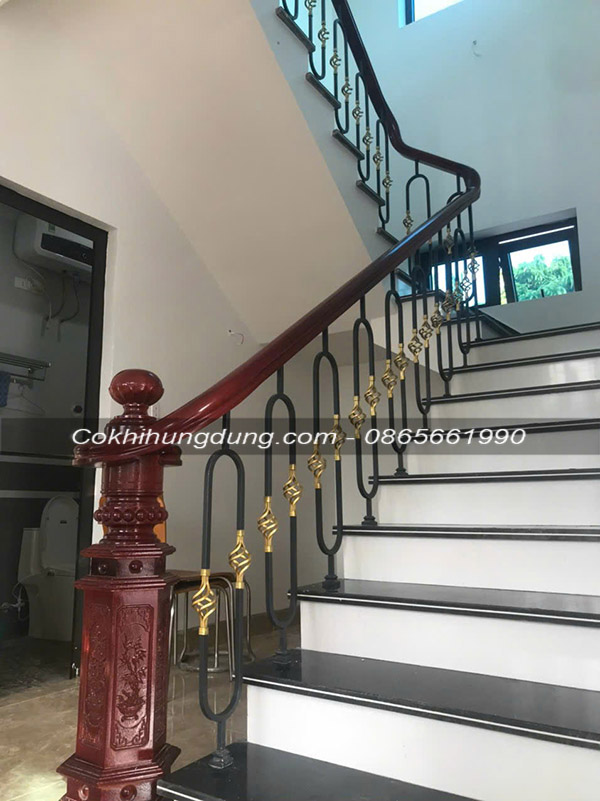 cầu thang sắt đẹp 43