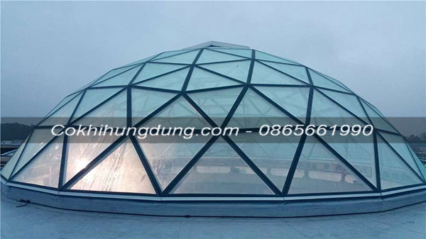 Mẫu mái kính cường lực đẹp MS41