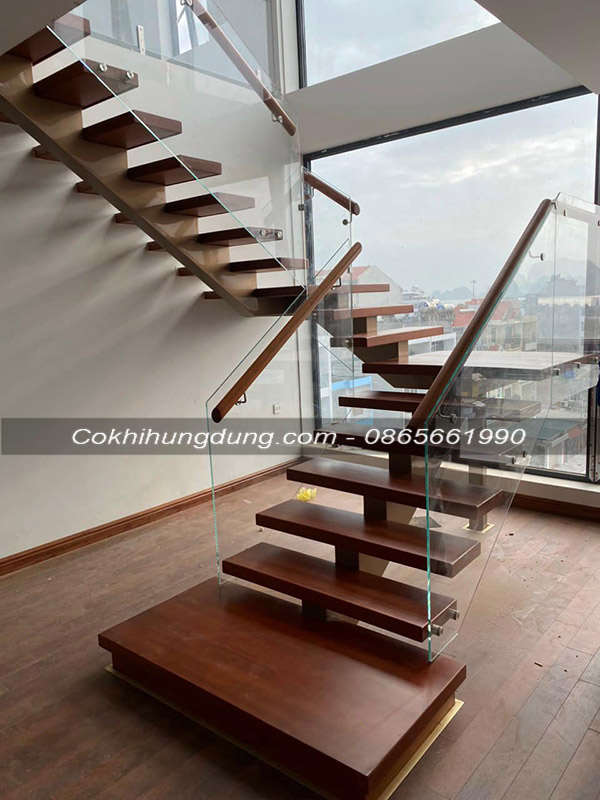 cầu thang xương cá giá rẻ