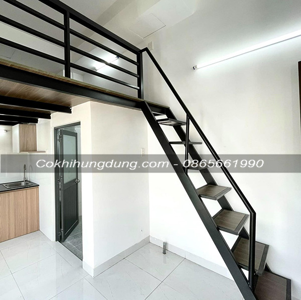 Cầu thang xương cá mini MS50