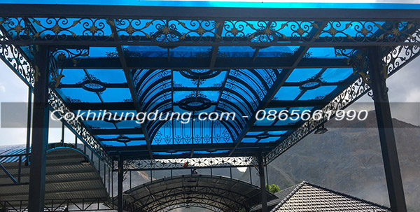Mẫu mái kính cường lực đẹp MS24