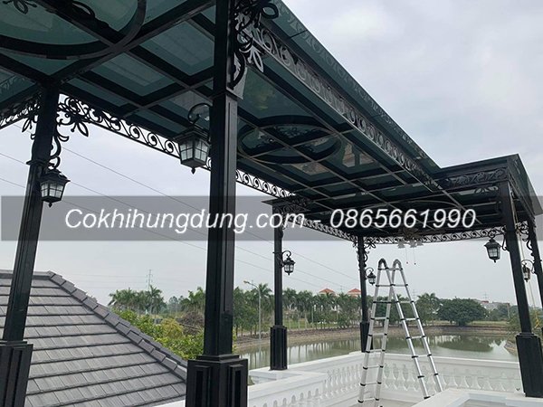 Mẫu mái kính cường lực đẹp MS06