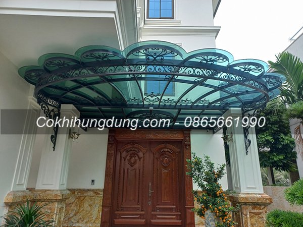 Mẫu mái kính cường lực đẹp MS02