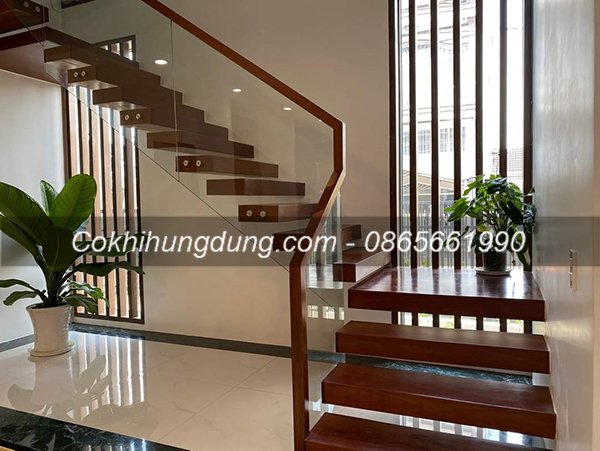 Cầu thang xương cá bay MS39