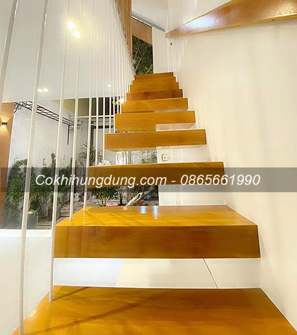 Cầu thang xương cá bay MS38
