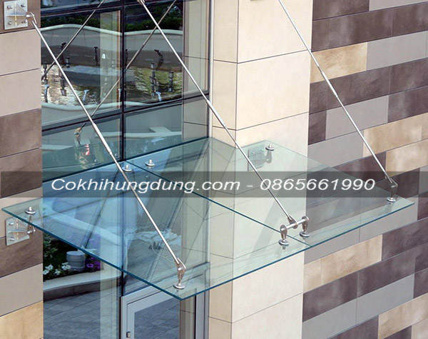 Mẫu mái kính cường lực đẹp MS34