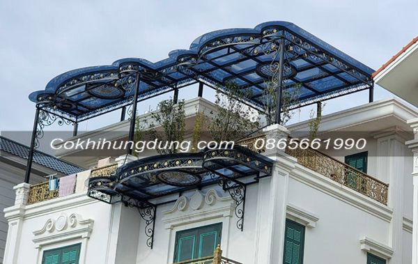 Mẫu mái kính cường lực đẹp MS22
