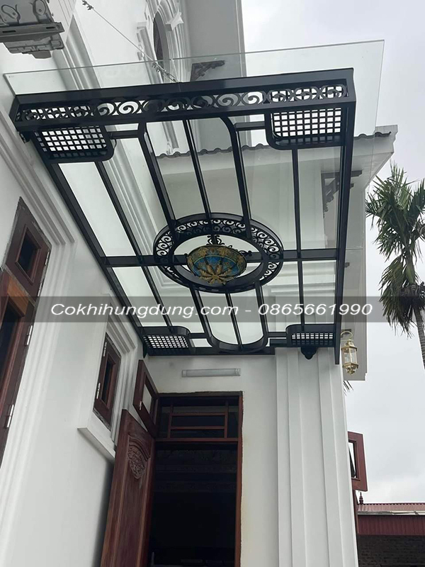 Mẫu mái kính cường lực đẹp MS47