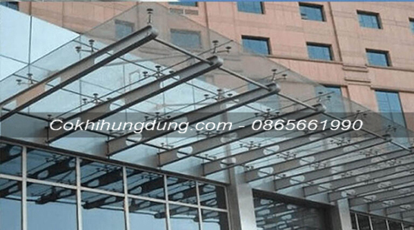 Mẫu mái kính cường lực đẹp MS37