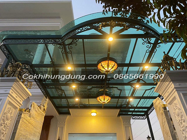 Mẫu mái kính cường lực đẹp MS03