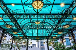 mái kính cường lực đẹp