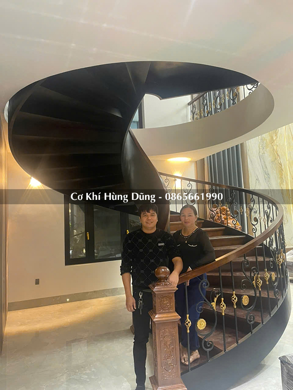 cầu thang xoắn ốc Nghệ An ms35